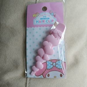 My Melody plastic alligator clip